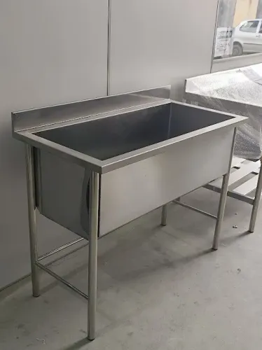 Tanque de Aço Inox com Dreno Rápido