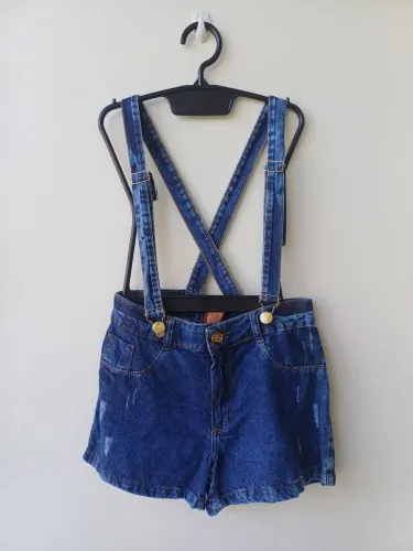 Short c suspensório fixo tam 44