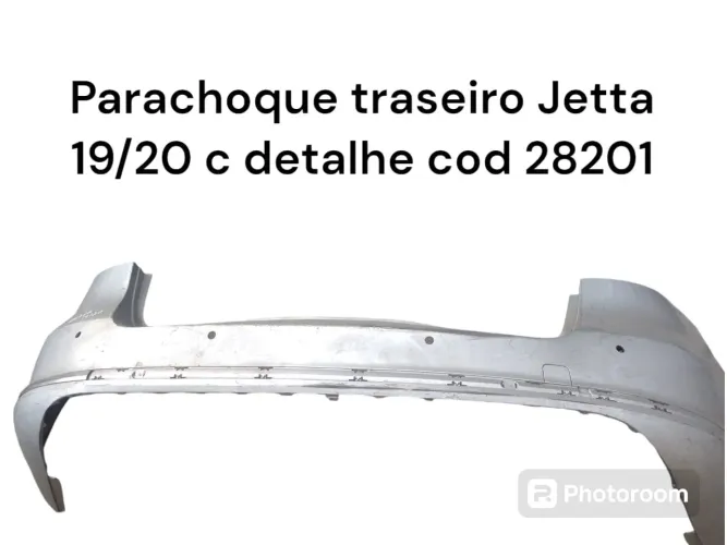 Para-choque Traseiro Jetta 19/20 c detalhe 