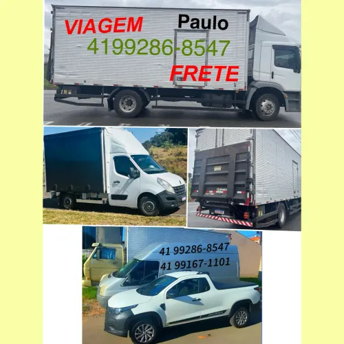 Precisa de Caminhão plataforma elevada?ligue FRETE  VIAGEM 
