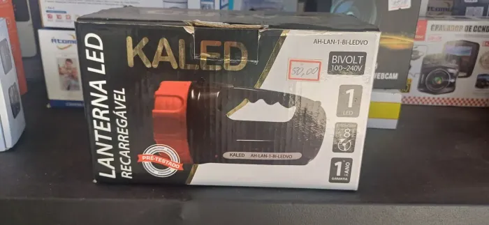 Lanterna LED Recarregável Kaled