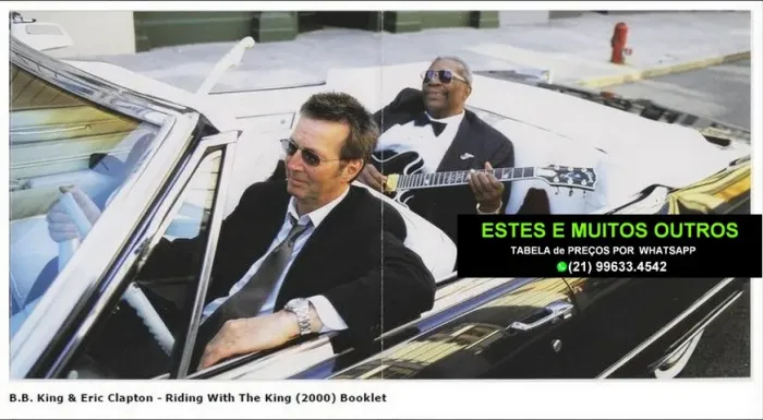 6 Cds Eric Clapton.Mais de 800 cds disponíveis.Envio mínimo R$ 120,00