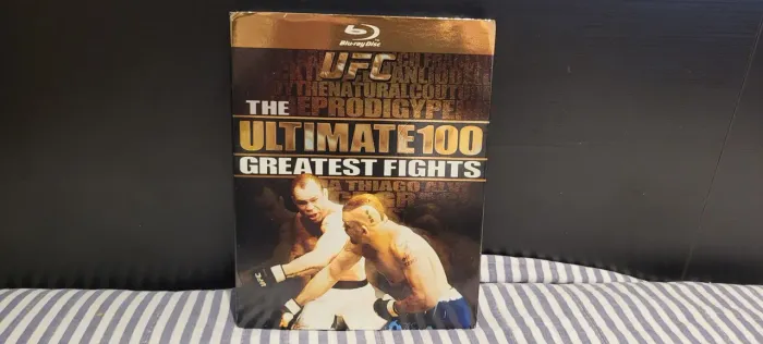 The Ultimate 100 Greatest Fights UFC - Blu-Ray importado 