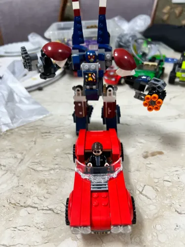 Kit Lego Capitão América 