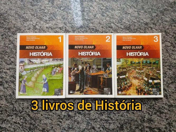 Coleção de História Novo Olhar (3 volumes) | Ensino Médio