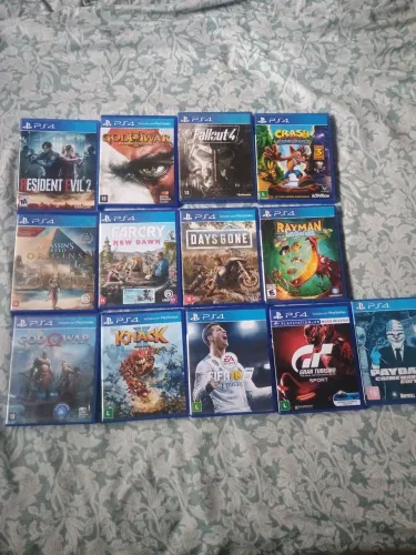 Vendo 13 jogos ps4