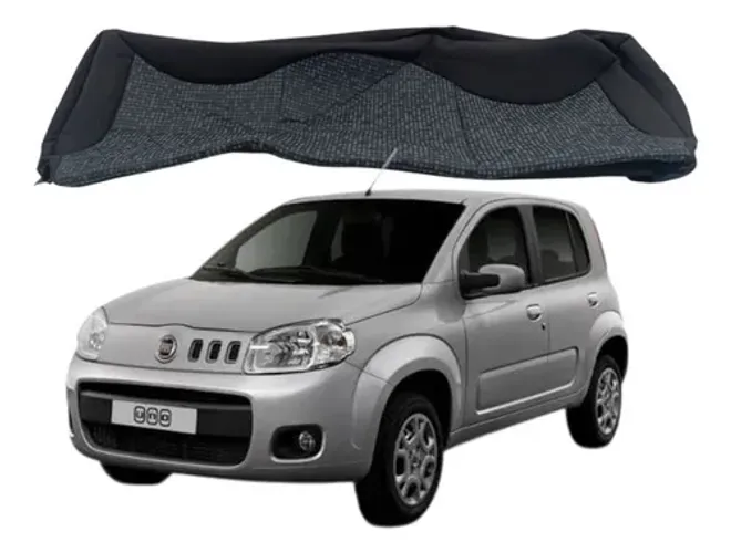 Capa Encosto Banco Traseiro Fiat Uno 2012 Original