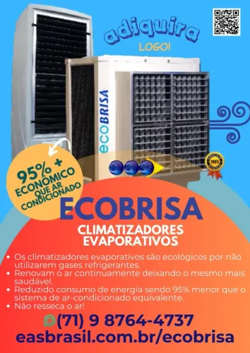 Climatizadores evaporativo industriais