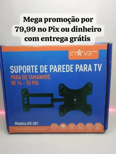 Suporte TV Articulado, de 10 até 55 polegadas.