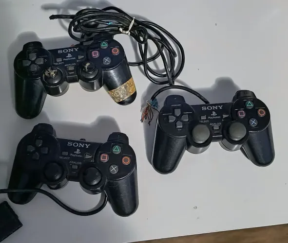 Controles Playstation 2 - Originais sucata