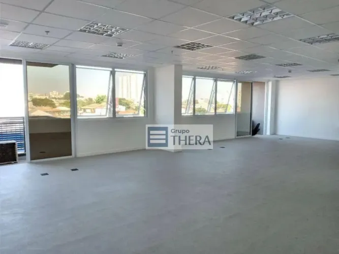 Sala para alugar, 101 m² por R$ 6.590,00/mês - Vila Homero Thon - Santo André/SP
