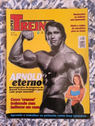 Revista Super Treino Edição Rara - Musculação Old School (Anos 90)