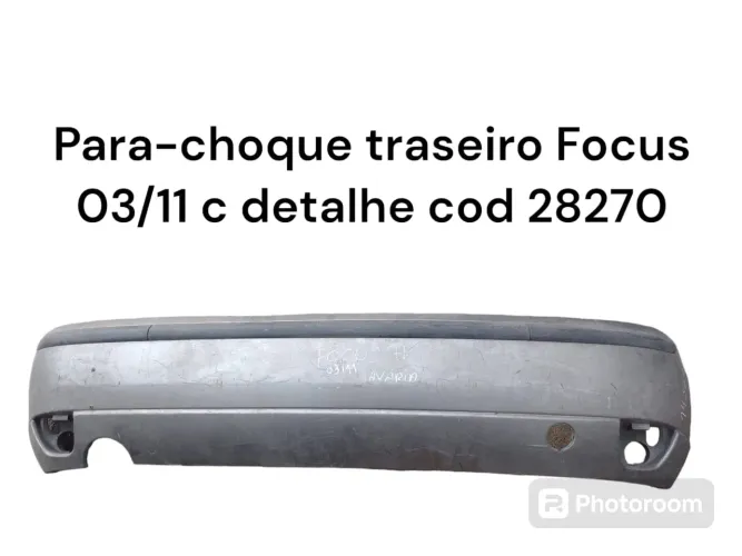 Para-choque traseiro Focus 03/11