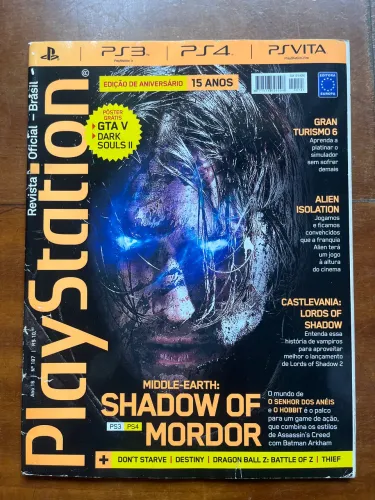 Revista PlayStation Middle-Earth Shadow of Mordor