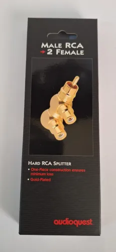 Divisor Audioquest Rca P/ 2 Subwoofer