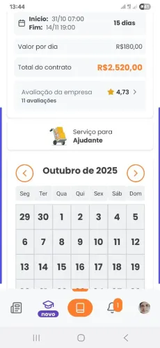 vaga de emprego empresa PX . 