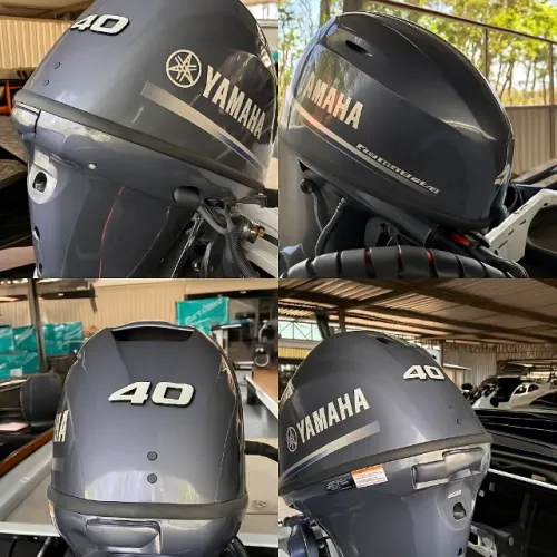 Motor Yamaha 40hp 4T em 48x com entrada