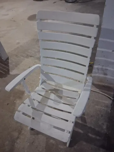 Poltrona PVC de sol para piscina e varanda 