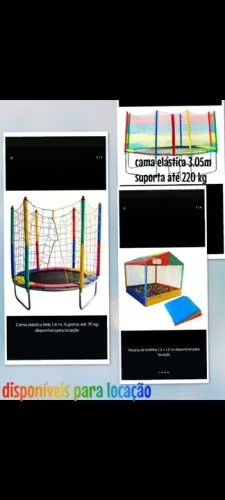 Aluguel de brinquedos 