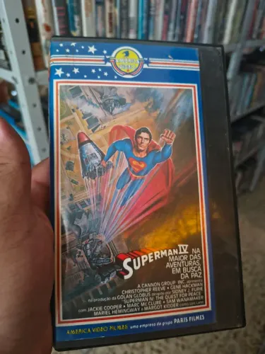 Superman IV - Em Busca da Paz - VHS dublado 