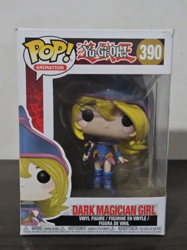 Funko Pop Dark Magician Girl 390 Etiqueta Piticas Feiticeira Negra Yu-Gi-Oh! / Yugioh