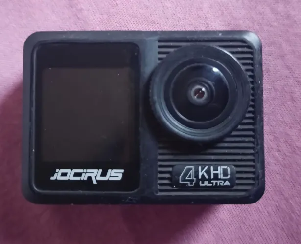 Câmera de ação Jocirus 4K+ 2 baterias