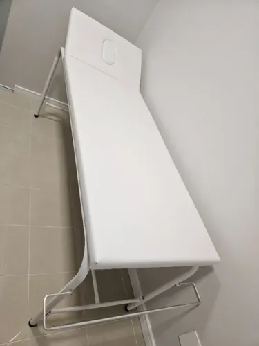 Maca branca com suporte para papel