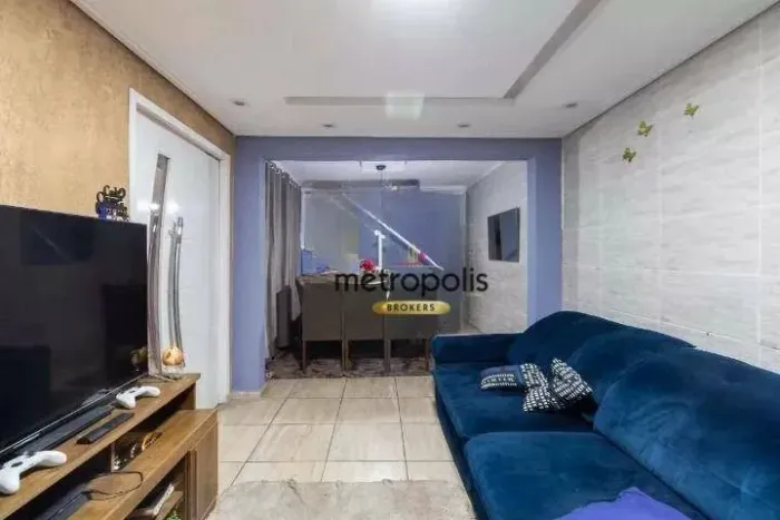 Casa à venda, 84 m² por R$ 414.000,00 - Vila Lutécia - Santo André/SP