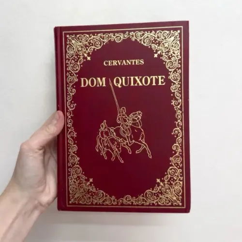 Livro Capa Dura Dom Quixote - Cervantes