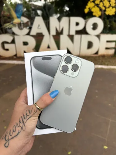 iPhone 15 Pro 128GB  Semi Novo 100% Em Perfeito Estado 