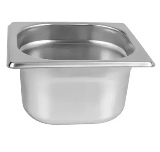 Cuba Inox para Açaiteria e Self-Service 1/6 100mm GP206