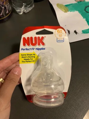 2 unidades BICO Mamadeira Nuk Perfect Fit Anti-Cólica