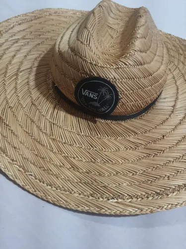 Chapeu de palha Vans