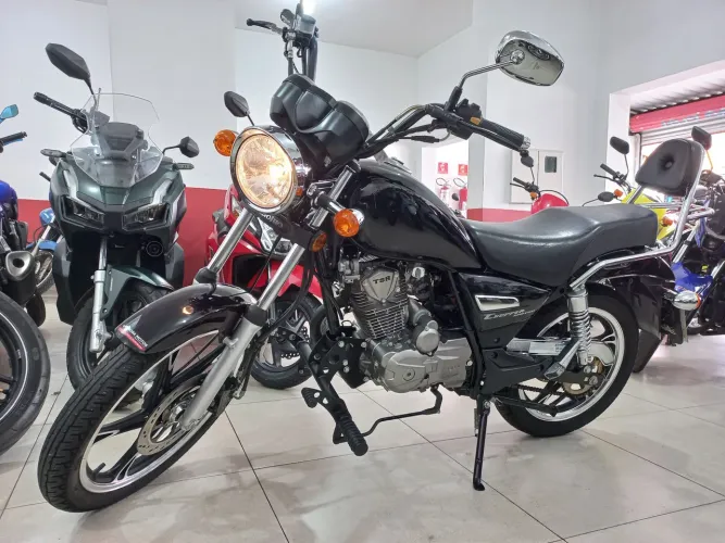 Hoajue Chopper Road 150, sem entrada 12x1350 no cartão de crédito 