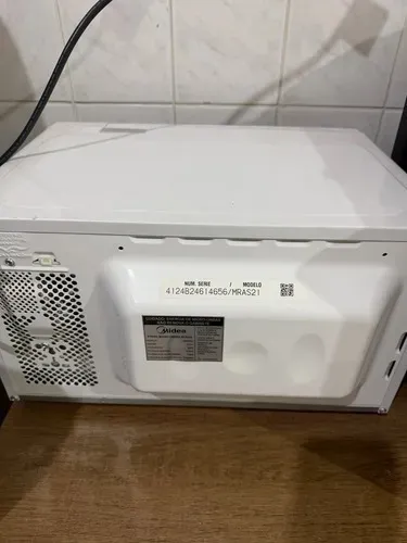 Micro-ondas Midea MRAS21 20 Litros BraMicro-ondas Midea MRAS21 20 Litros Branco 127nco 127
