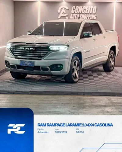 Ram Rampage Laramie 2.0 TB CD 4X4 Aut. 2024