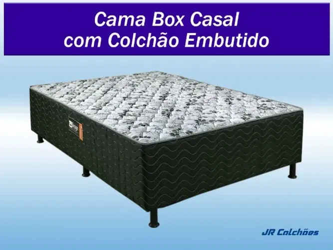 Cama Box Casal
