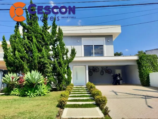Imperdível: Casa em Condomínio de Luxo na Aldeia da Serra, Santana de Parnaíba-SP, 4 suíte