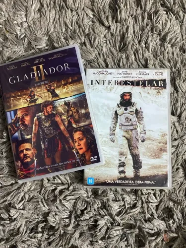 Filmes em DVD gladiador dois Interestelar Combo