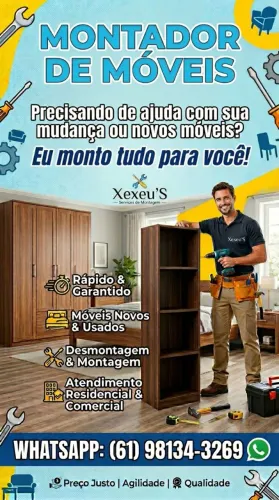 Monto móveis Novos/Usados 