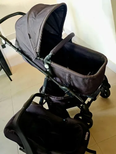 Kit Carrinho + Bebê conforto COSCO