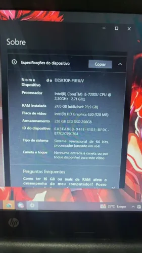 Notebook Hp