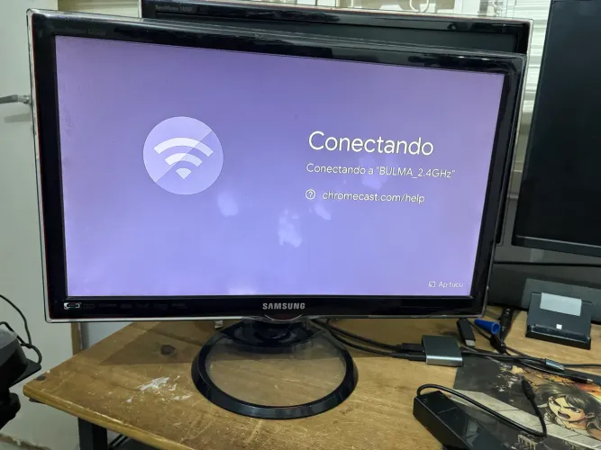Tv Led 22 Pol Samsung ta550 aceito troca