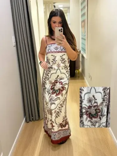 Vestido farm M na tag,coleção inverno 26
