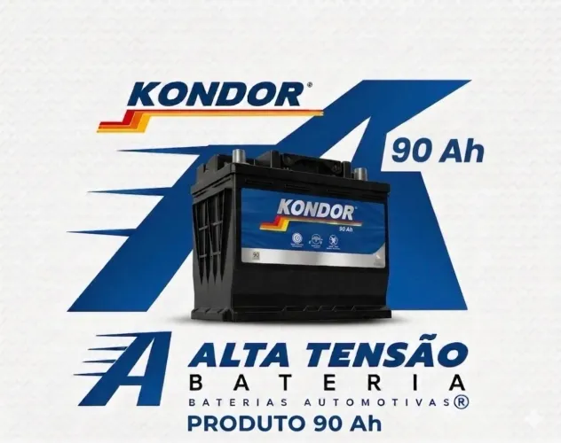 Bateria 90 Amperes 