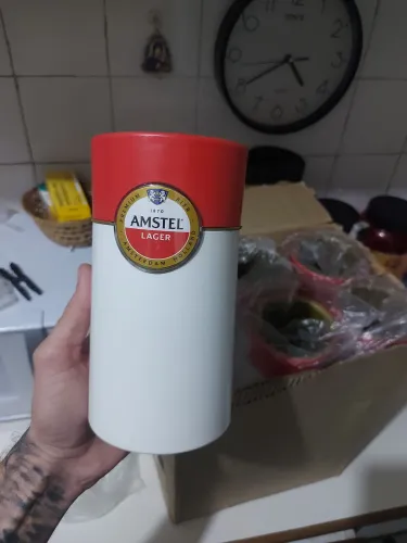 Cervegela Porta garrafa Amstel 600ml