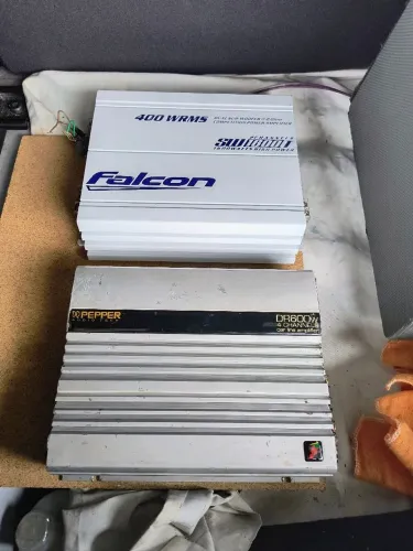 Módulo Falcon SW 1600 T 400 WRMS e um Pepper DR 600w
