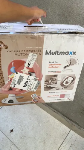 Cadeira de balanço automática para bebê