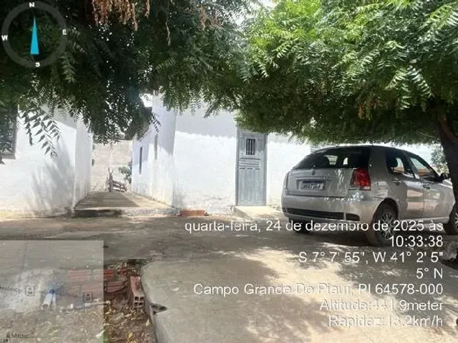 Casa 69m², 2 dormitório(s), 1 vaga(s) na garagem - CENTRO, CAMPO GRANDE DO PIAUI PI