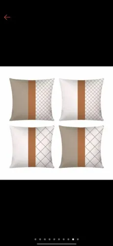Kit com 4 Capas de Almofadas ( estampas variadas)